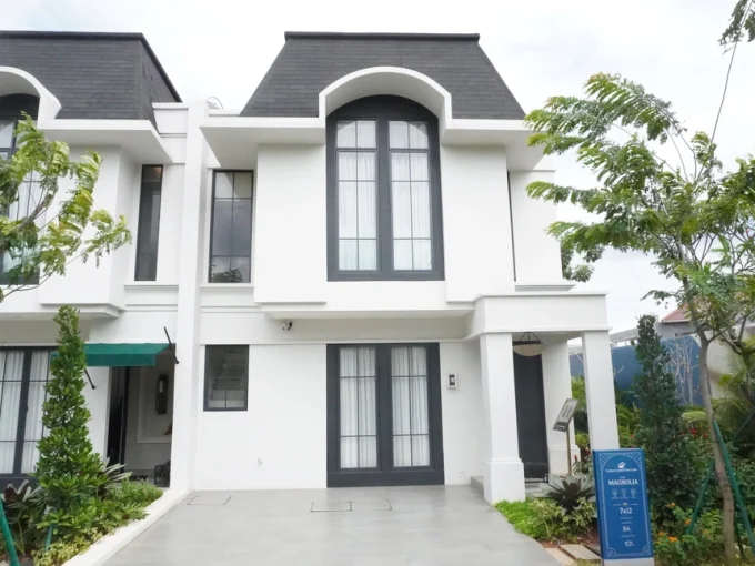 Rumah Magnolia Tangerang tampak depan